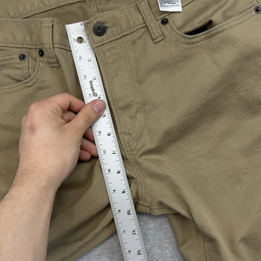 Banana Republic Jeans Mens 32x30 Beige‎ Travel Jean Slim Straight Stretch Chino